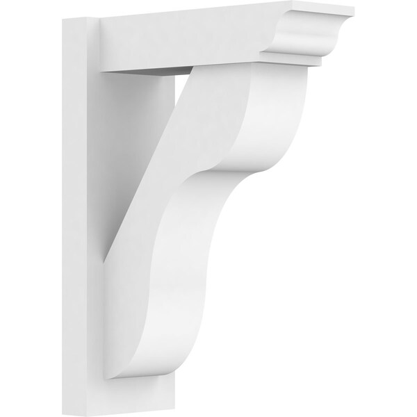 Ekena Millwork Carmel Architectural Grade PVC Outlooker with Traditional Ends, 7"W X 16"D X 22"H OUTP07X16X22CAR01 - main